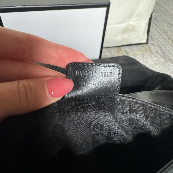 Christian Dior Purse | Black leather Street Chic Columbus Messenger Bag - Picture 8 of 9